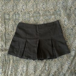 Grey Mini-Skirt