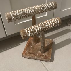 Wooden Jewelry Display