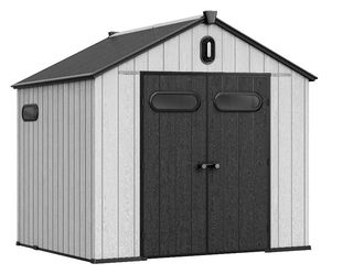 8' x 8' Resin (Plastic) Storage Shed