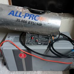 All-Pro portable propane heater
