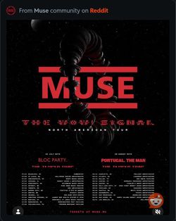 Muse 1 GA Pit Ticket 8/26