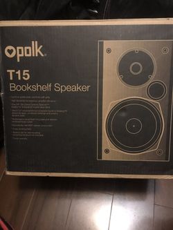 OPOLK T15 BOOKSHELF SPEAKER