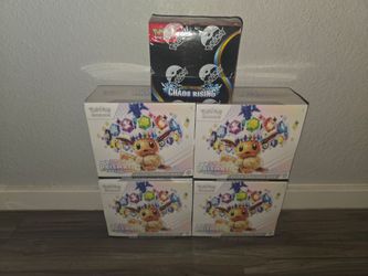 Prismatic Evolutions & Chaos Rising Booster Box - No Trades