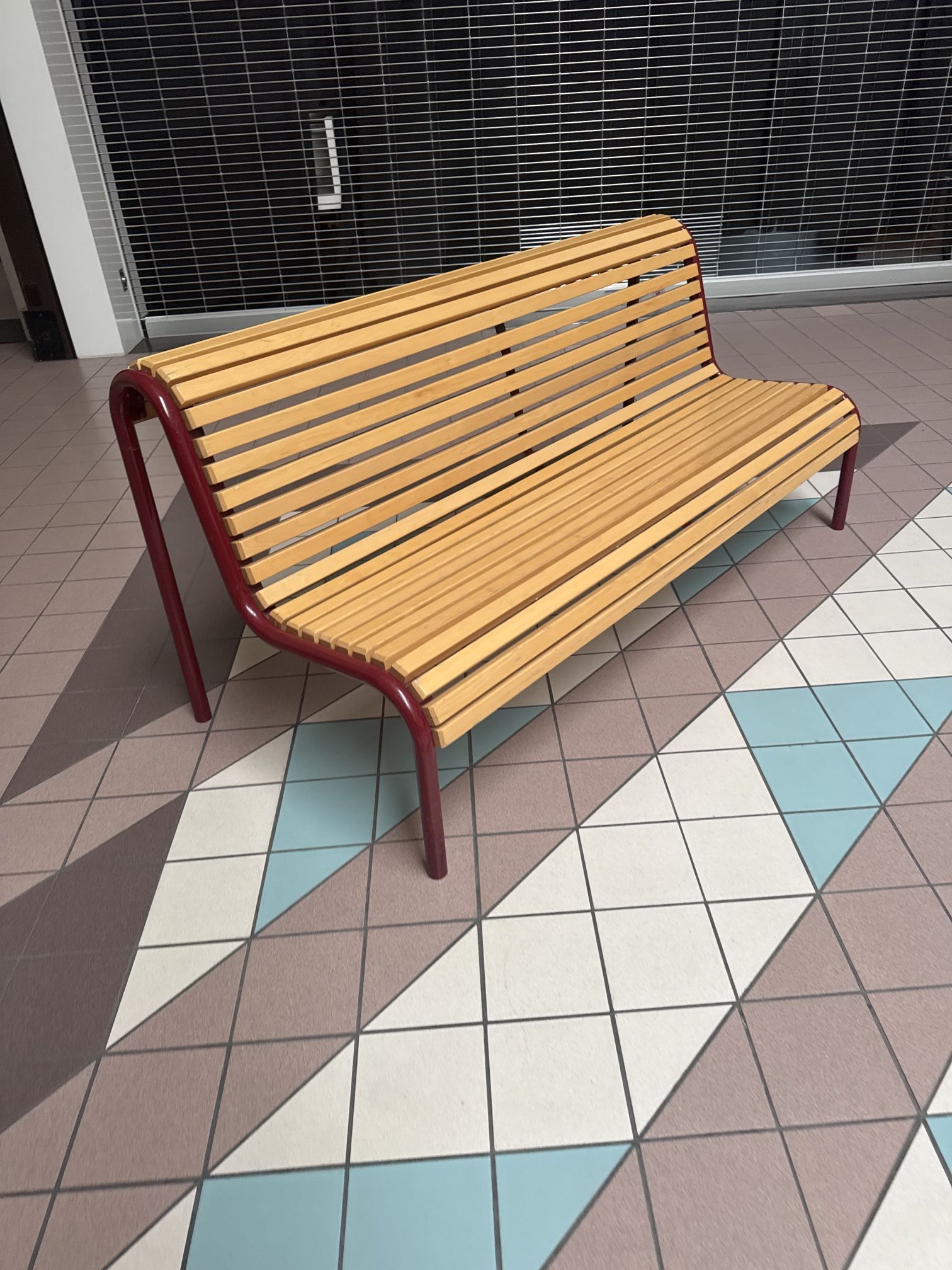 Sleigh Outdoor Bench By FCI
