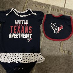 Houston Texans Baby Onesie