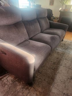 Sofa with phone ports