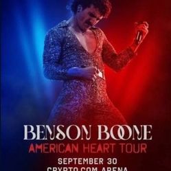 4 Tickets To Benson Boone Concert 