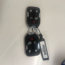 Gmc Key Fob Brand New Set