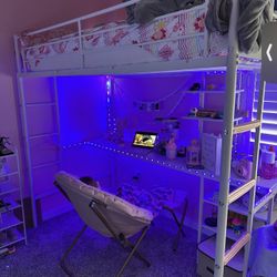 Twin Size Loft Bed 