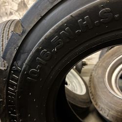 4 Bobcat Tires 10-16.5 $900