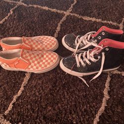 Pink Vans 3 Galaxy Converse 2.5