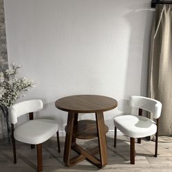 Table and chairs