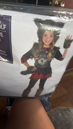 Girls Werewolf Halloween Costume