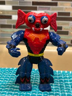 42 year old  1984 vintage Masters of the Universe Mantenna from the Evil Horde