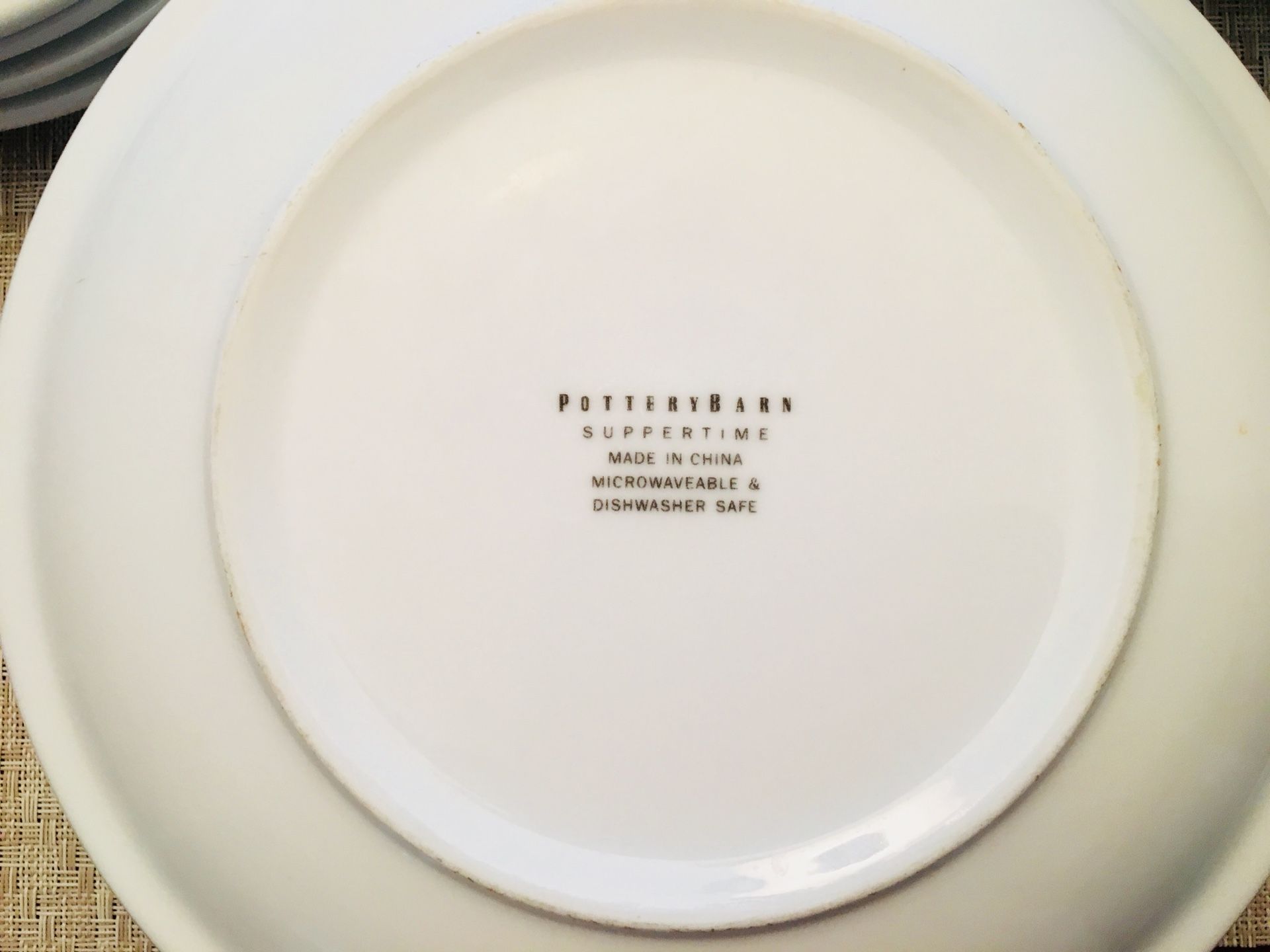 Pottery Barn Suppertime Plate and Bowl set for Sale in San Jose, CA