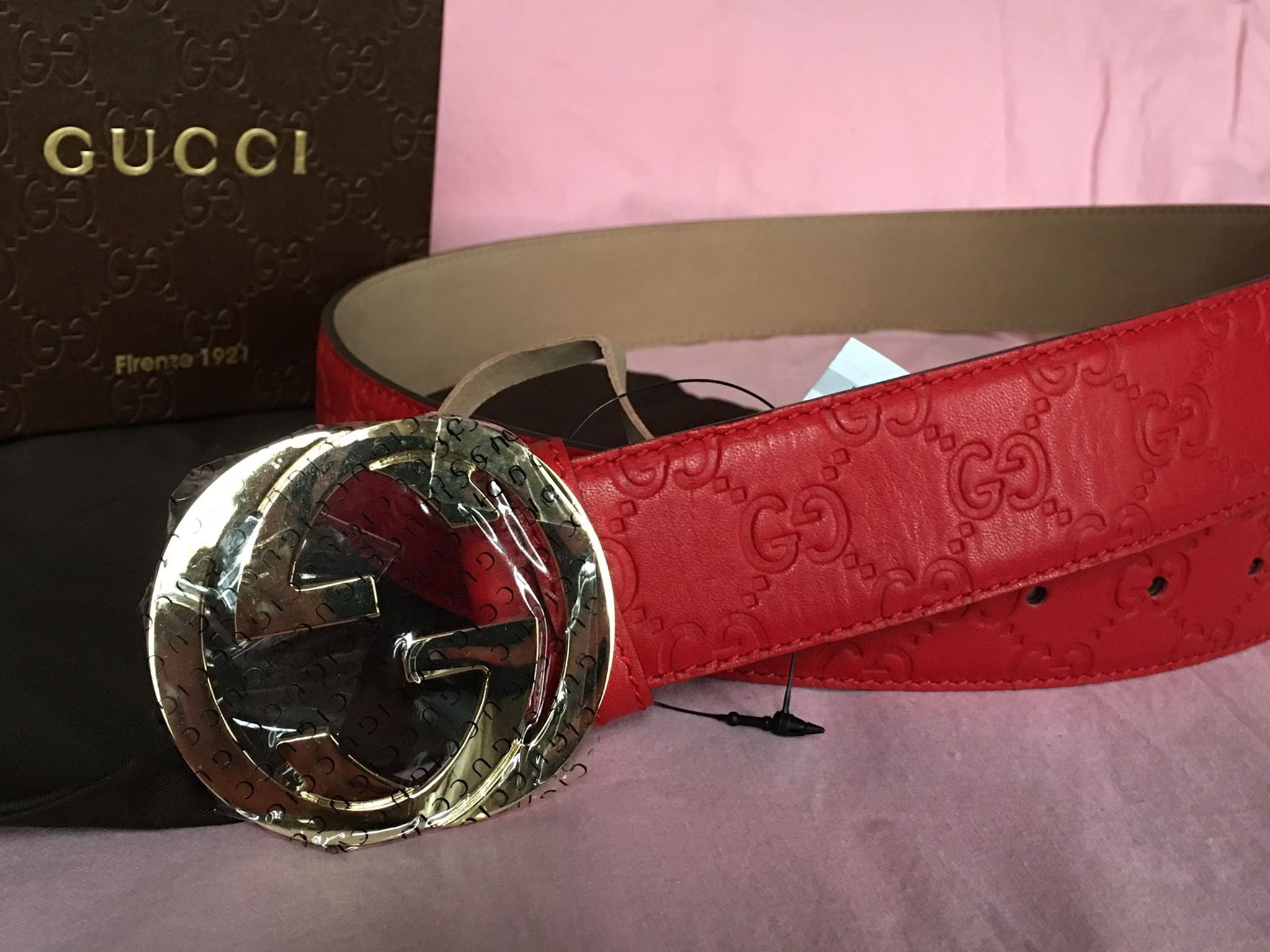 Gucci Ref Guccissima Belt 95:38 + More Sizes Available