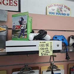 Xbox One S 500GB  With Controller + Game