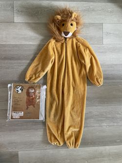 🦁 Lion Costume Onesie for Kids