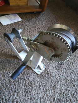 Single Speed Trailer Winch