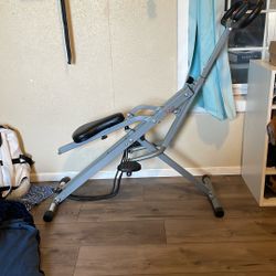  Sunny Health & Fitness Upright Row-N-Rider Exerciser