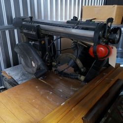 Craftsman Radial Table Saw