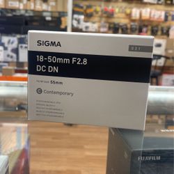 Sigma 18-50mm F2.8 