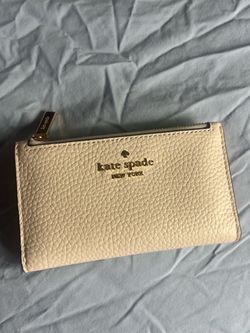 Kate Spade Bifold Wallet White Pink