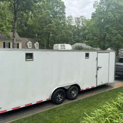 24 Foot Race Trailer Loaded