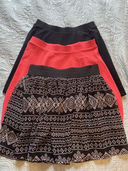 3 skirts, women’s
