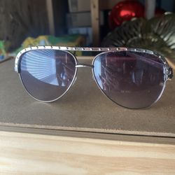 MENS BLING AVIATOR SUNGLASSES 