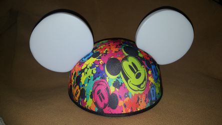 New Disneyland Disney Kids Glowing Mickey Ears Hat