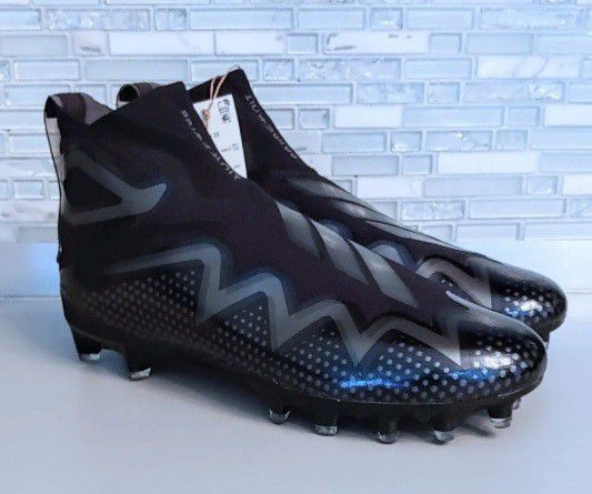 Men's Adidas Freak 22 Ultra Boost Flyknit Black Football Cleats Sz 10🏈