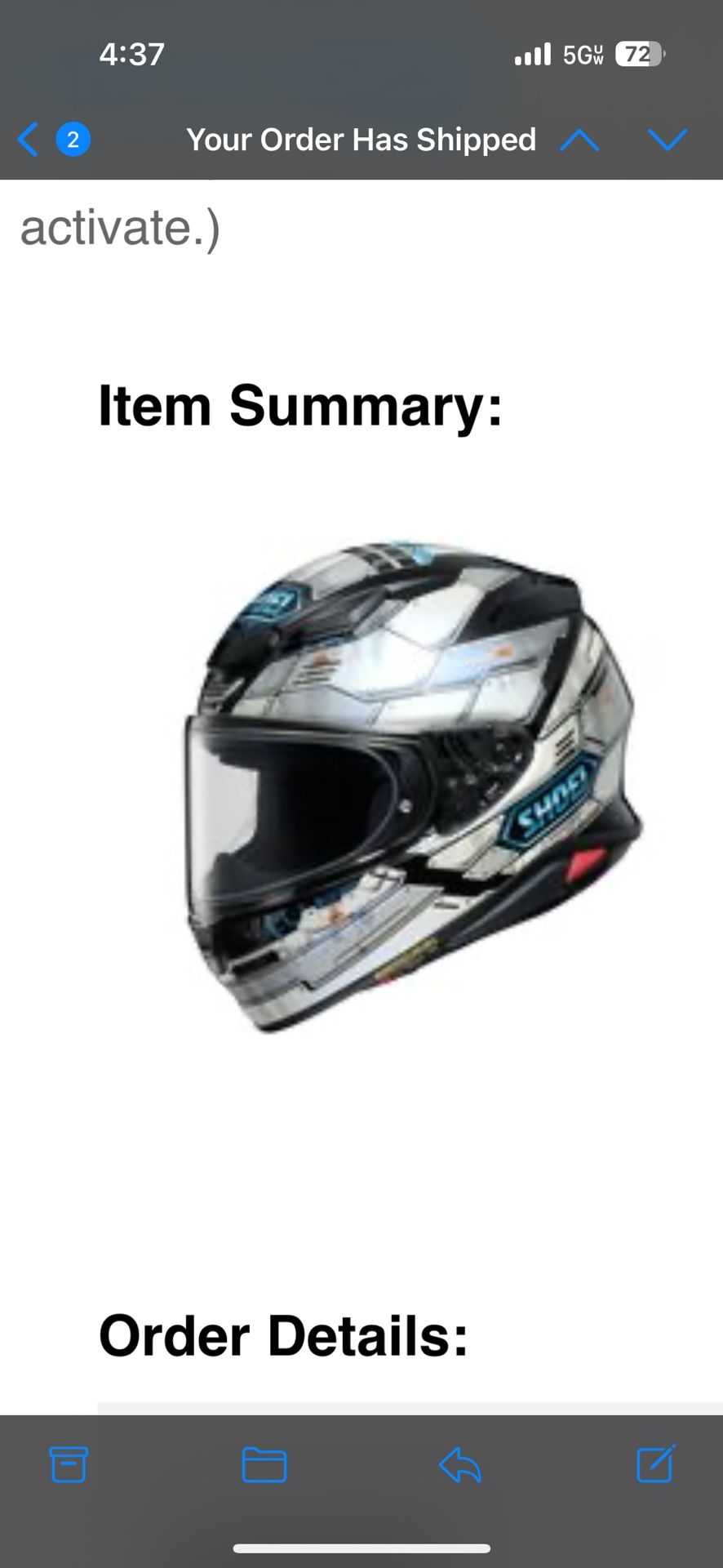Motorcycle Helmet