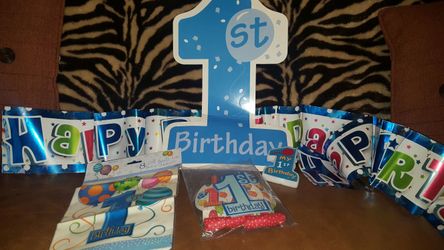 First birthday decor