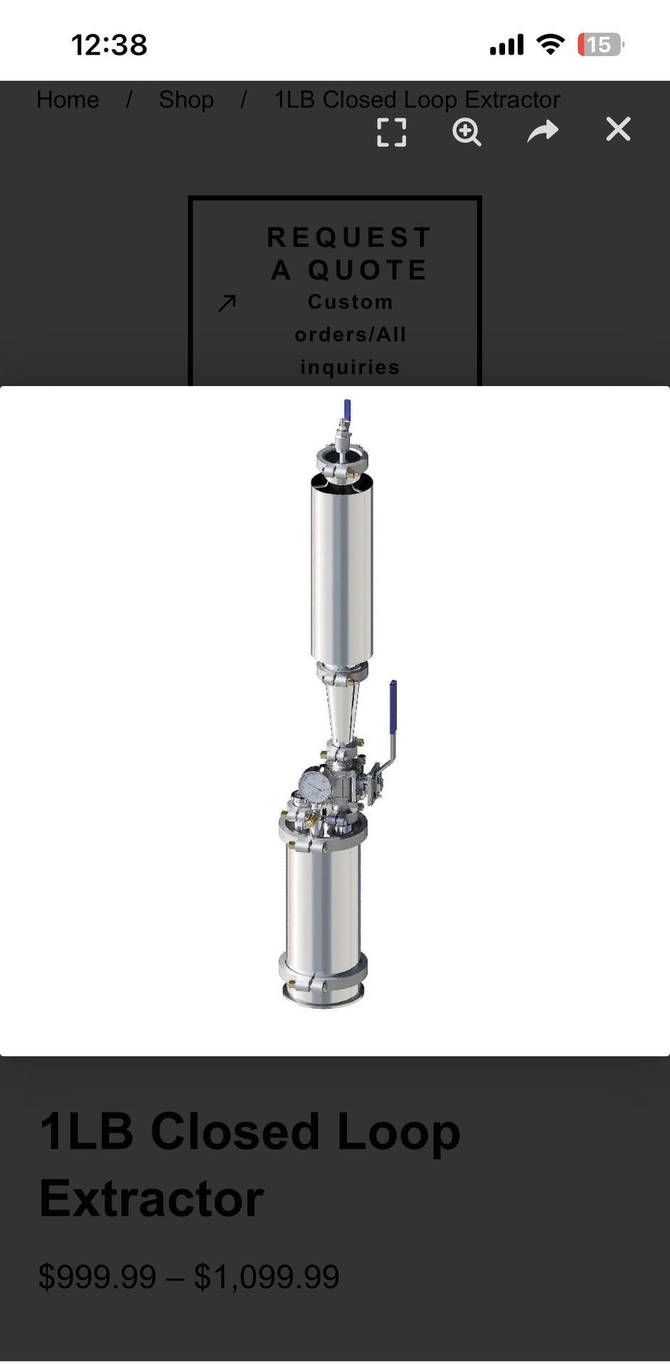 Extraction Closed loop Bho