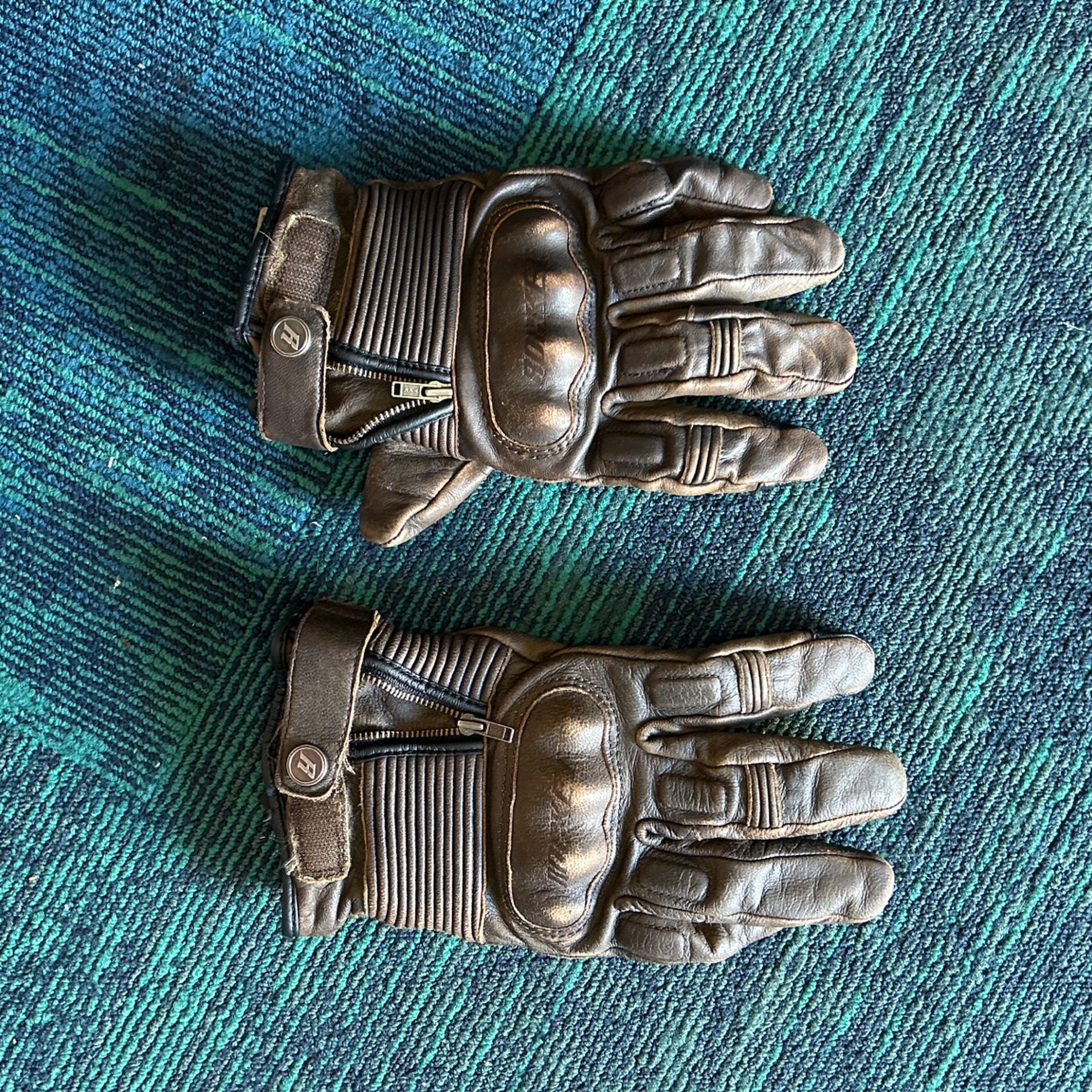 Motorcycle Leather Gloves