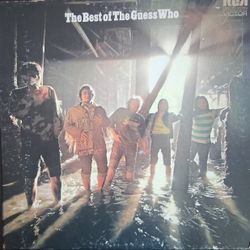 "The Best of the GUESS Who" 1971 RCA Orig 1st Press LSPX 1004  w/OG Poster~VG+