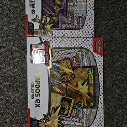 Alakazam Ex And Zapdos Ex