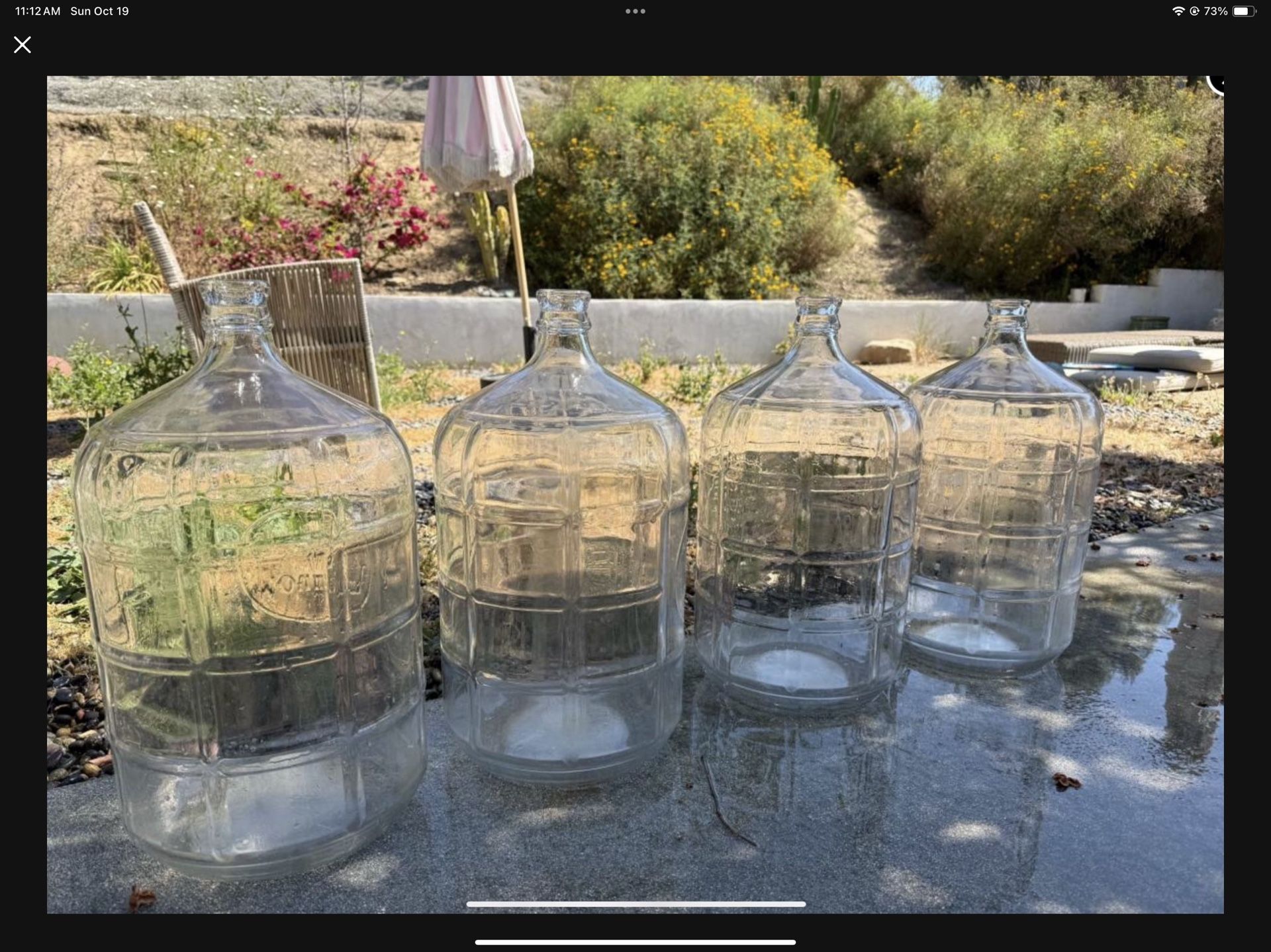 5  Gallon Glass Water Bottles /!Sparkletts Bottle  Wanted 
