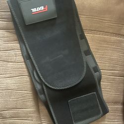 Sports Medicine Adjustable Back Brace, Ideal for Upper and Lower Back Pain, Relief & Support for Men and Women, Strains, Sciatica, Scoliosis, Black