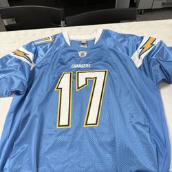 Philip Rivers #17 San Diego Chargers NFL Powder Blue Jersey (Reebok) 