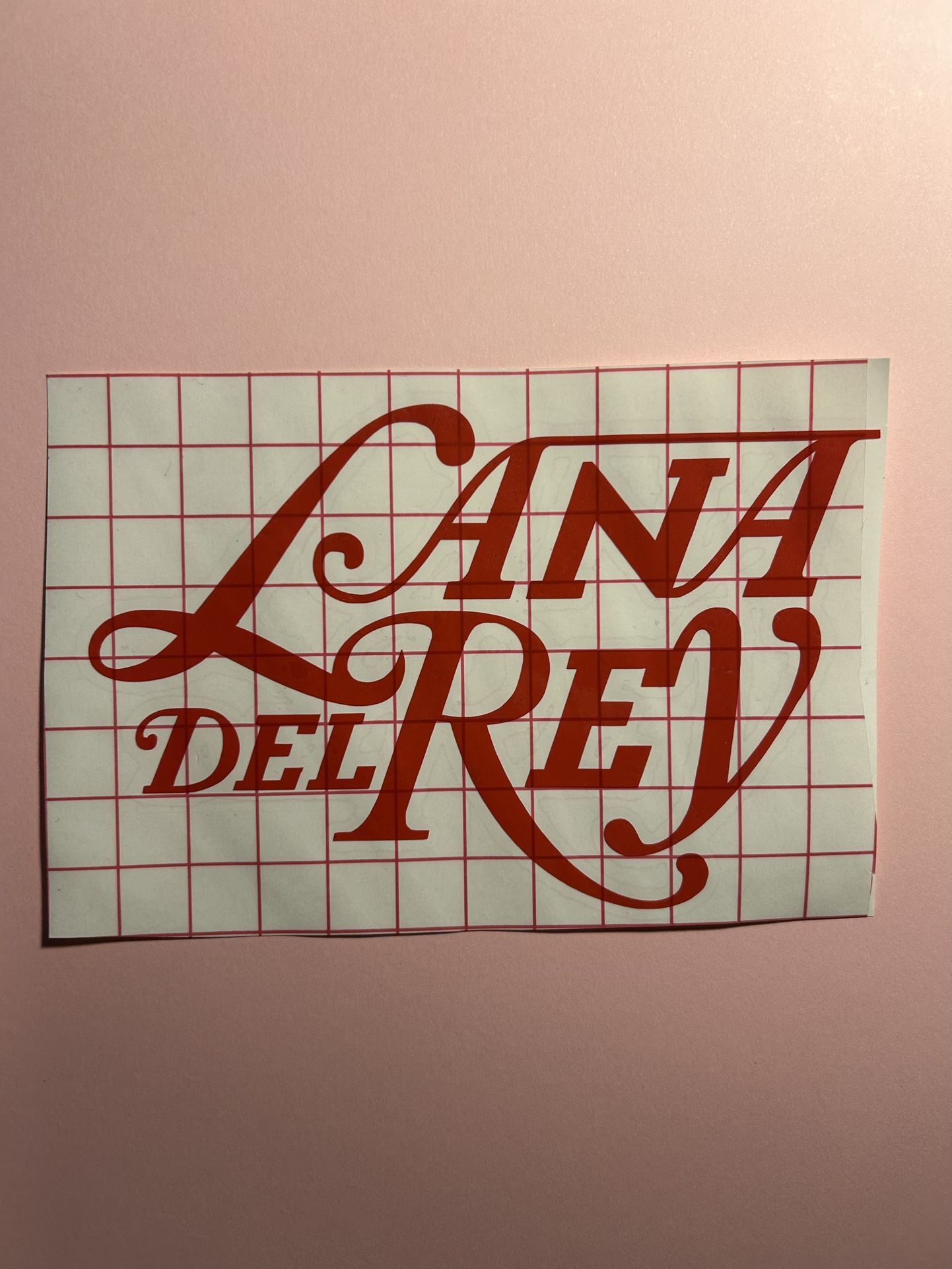 Lana Del Rey Car Decal
