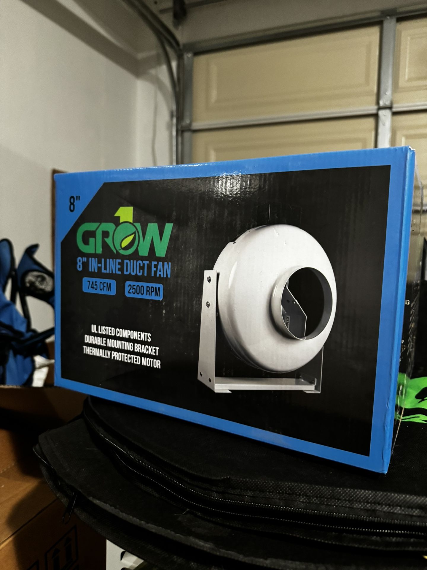 Brand New 8inch Inline Fan
