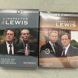 British Detective DVD Sets (Inspector Lewis, Inspector Lynley Mysteries, Inspector Morse)