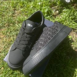 Dior triple black shoes READ DESCRIPTION