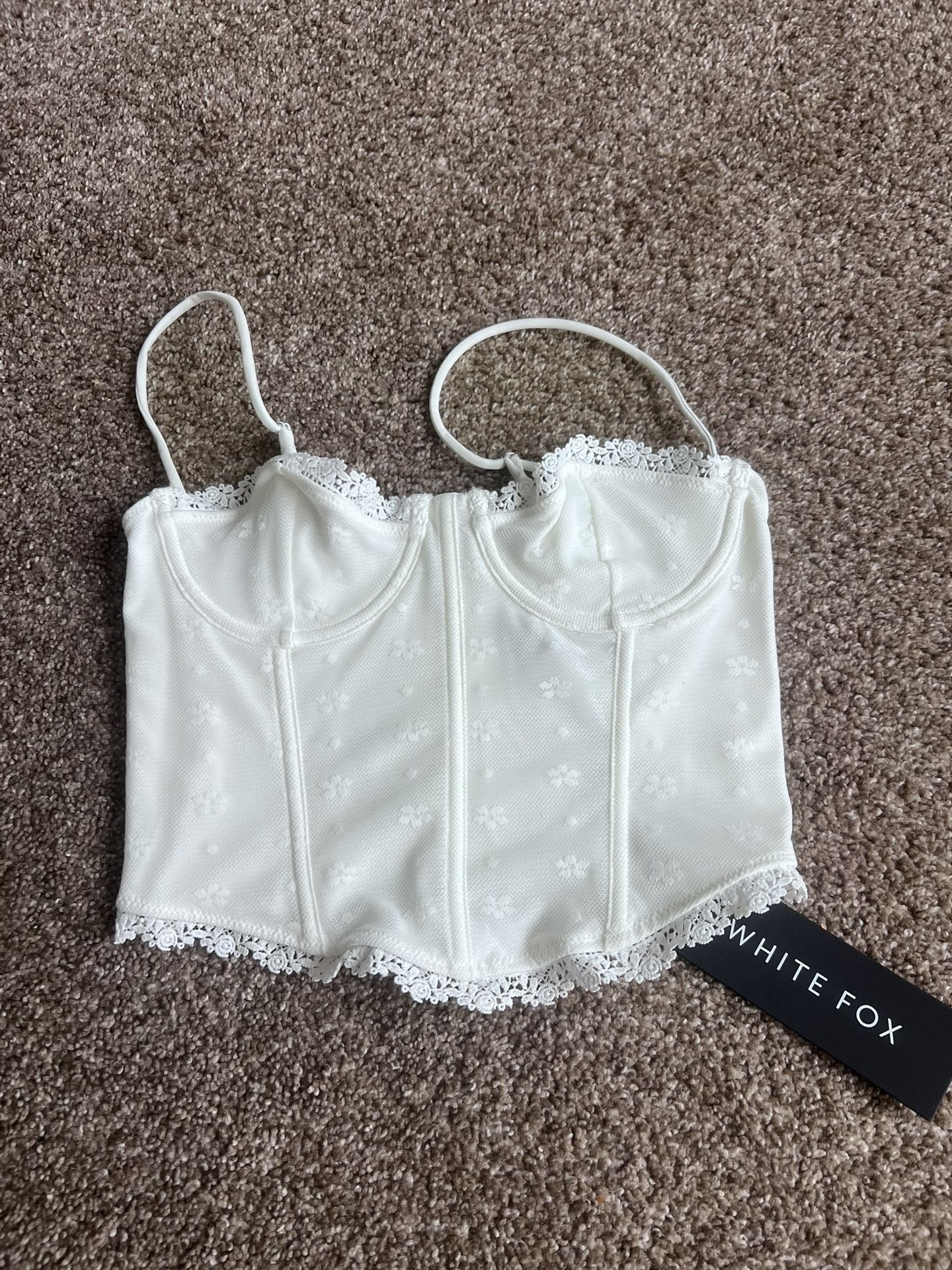 White Fox Corset