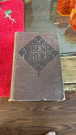 Ben Hur by Lew. Wallace print 1922