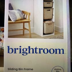 New In Box  Unopened   Tall Sliding Bin Cube FRAME ONLY…. BUY one at 25.00 second 10 dollars GREAT BUY