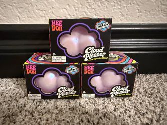 New Needoh Cloud Pleaser Nee Doh Squishy Shimmer & Shine Squish