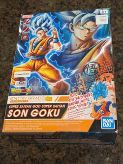 Bandai Entry Grade Super Saiyan God Goku Model Kit